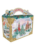 Сладкий новогодний подарок Новогодний Кремль 600гр малый (картон)