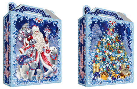 Сладкий новогодний подарок Зимушка зима ГК323 900 (картон)