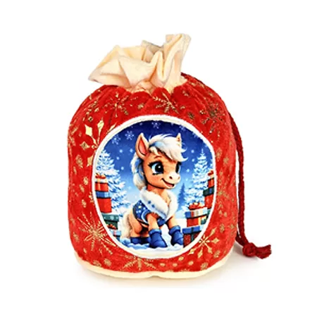 Сладкий новогодний подарок НГ 043   600 (плюш)